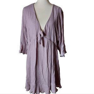 ARULA 2X PINK MIDI DRESS